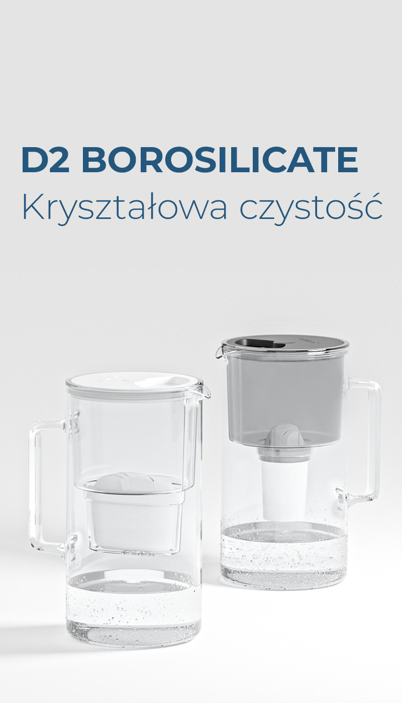 D2 BOROSILICATE kryształowa czystość