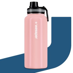 Butelka termiczna B3 Thermosteel różowa 1 L Butelka termiczna B3 Thermosteel różowa 1 L