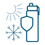 Izolacja termiczna butelki