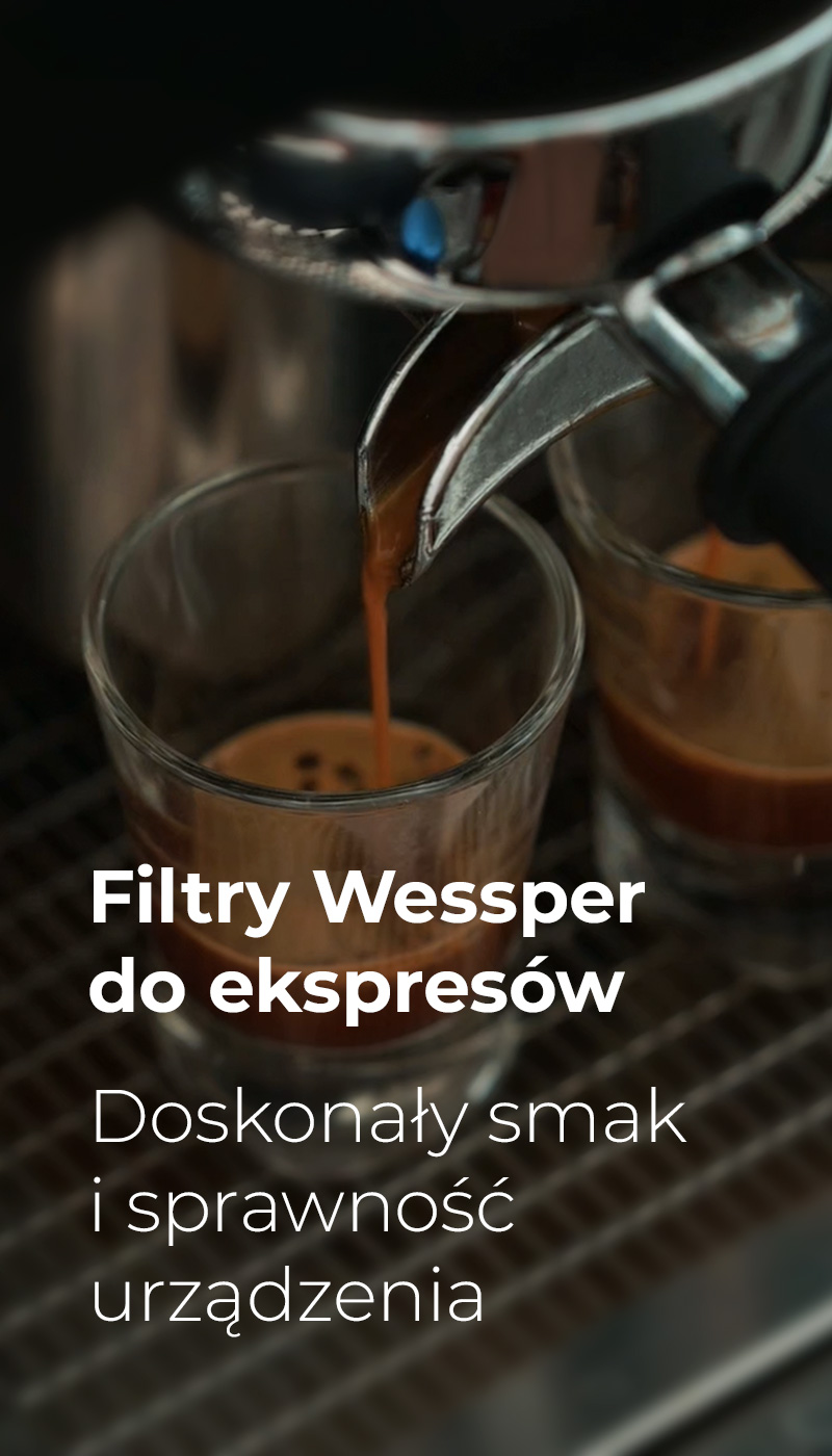 Filtry Wessper do ekspresów do kawy