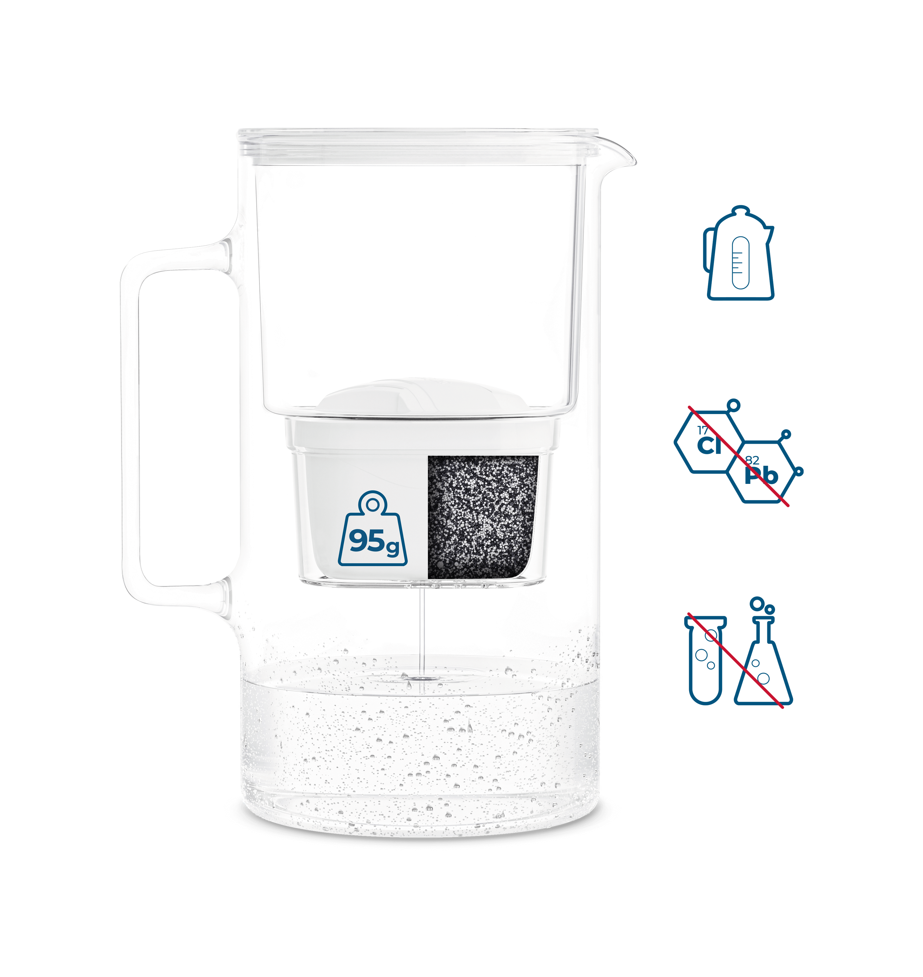 dzbanek do wody z filtrem