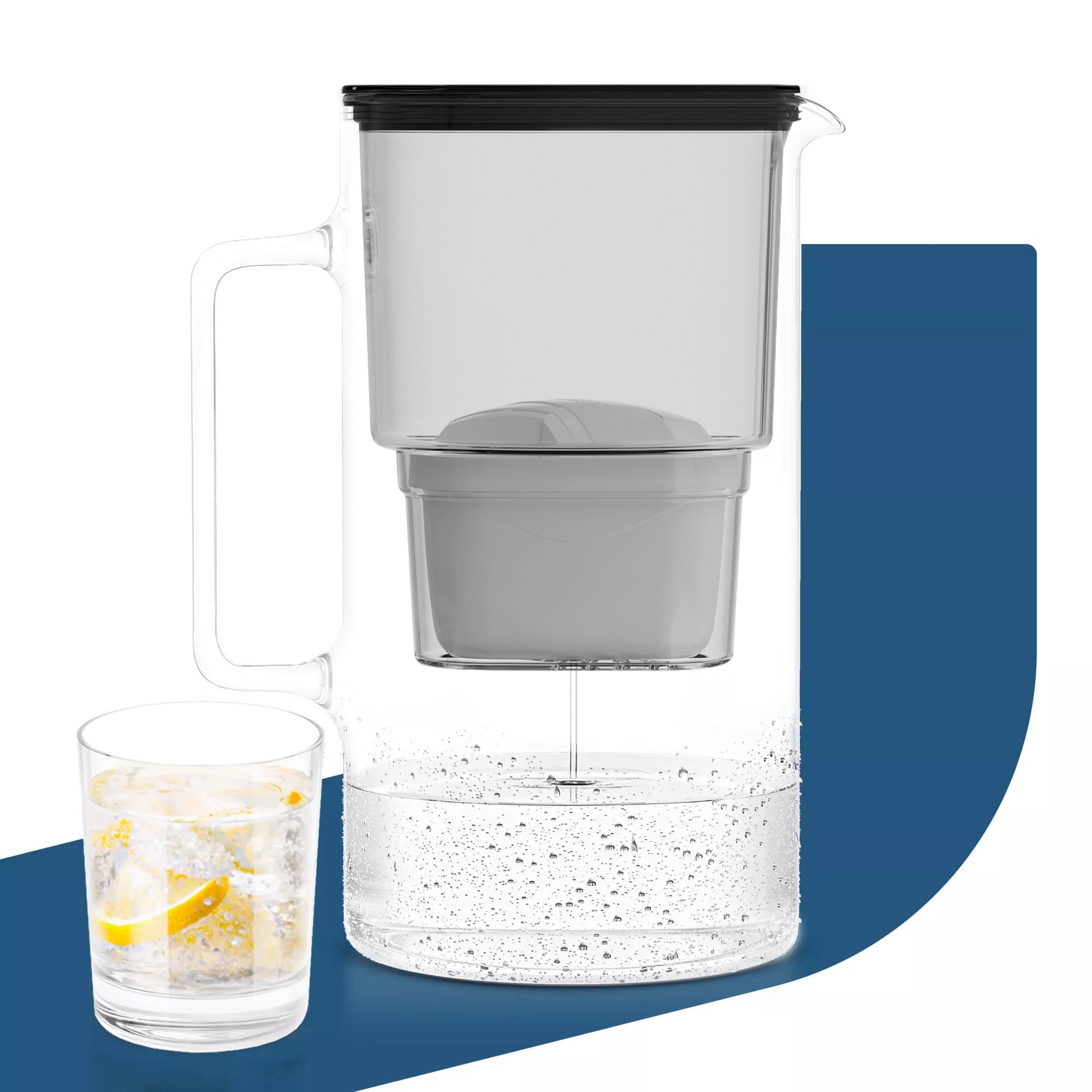 Dzbanek filtrujący Wessper D2 Borosilicate futureflow