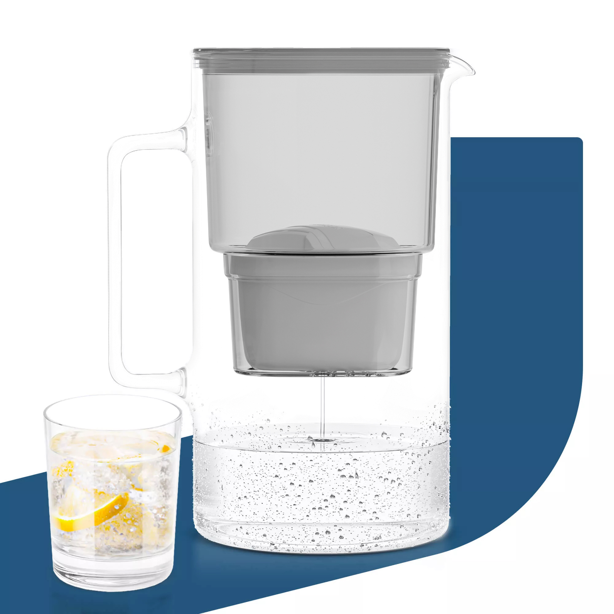 Dzbanek filtrujący Wessper D2 Borosilicate futureflow