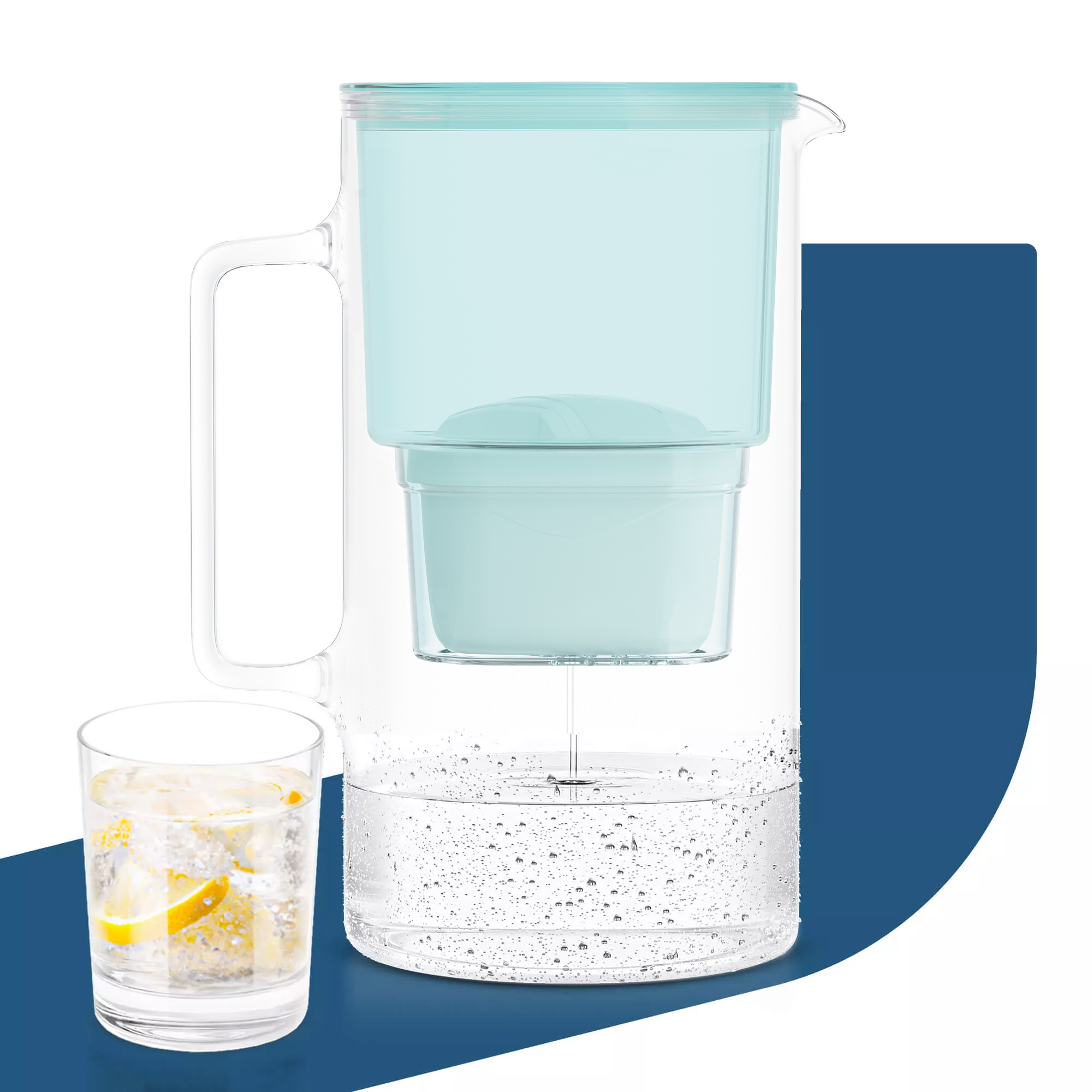 Dzbanek filtrujący Wessper D2 Borosilicate futureflow