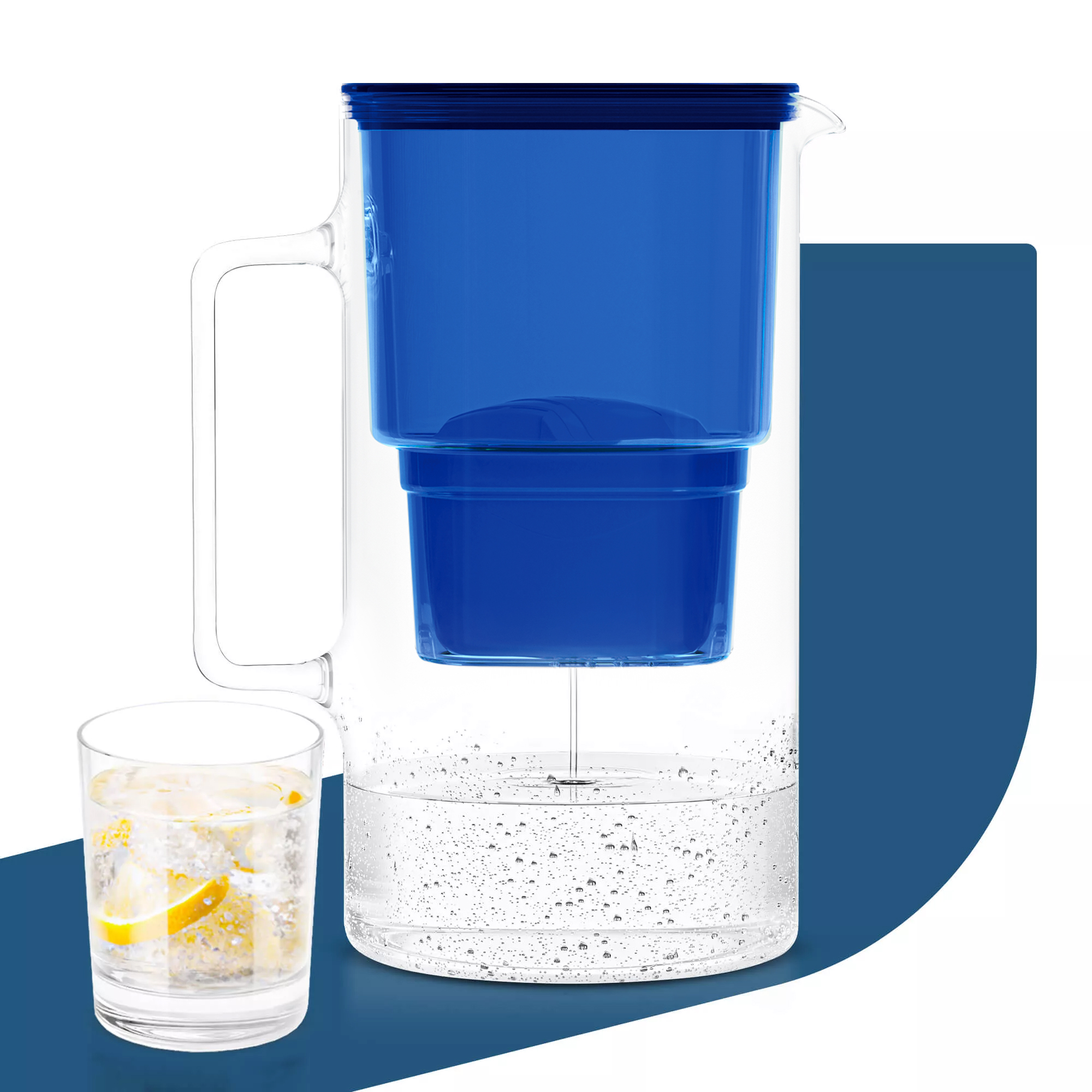 Dzbanek filtrujący Wessper D2 Borosilicate futureflow