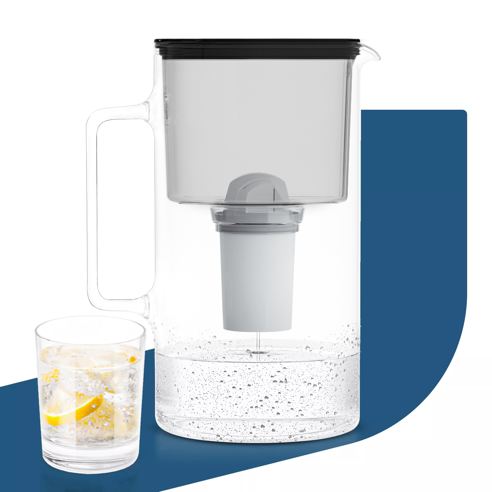 Dzbanek filtrujący Wessper D2 Borosilicate futureflow