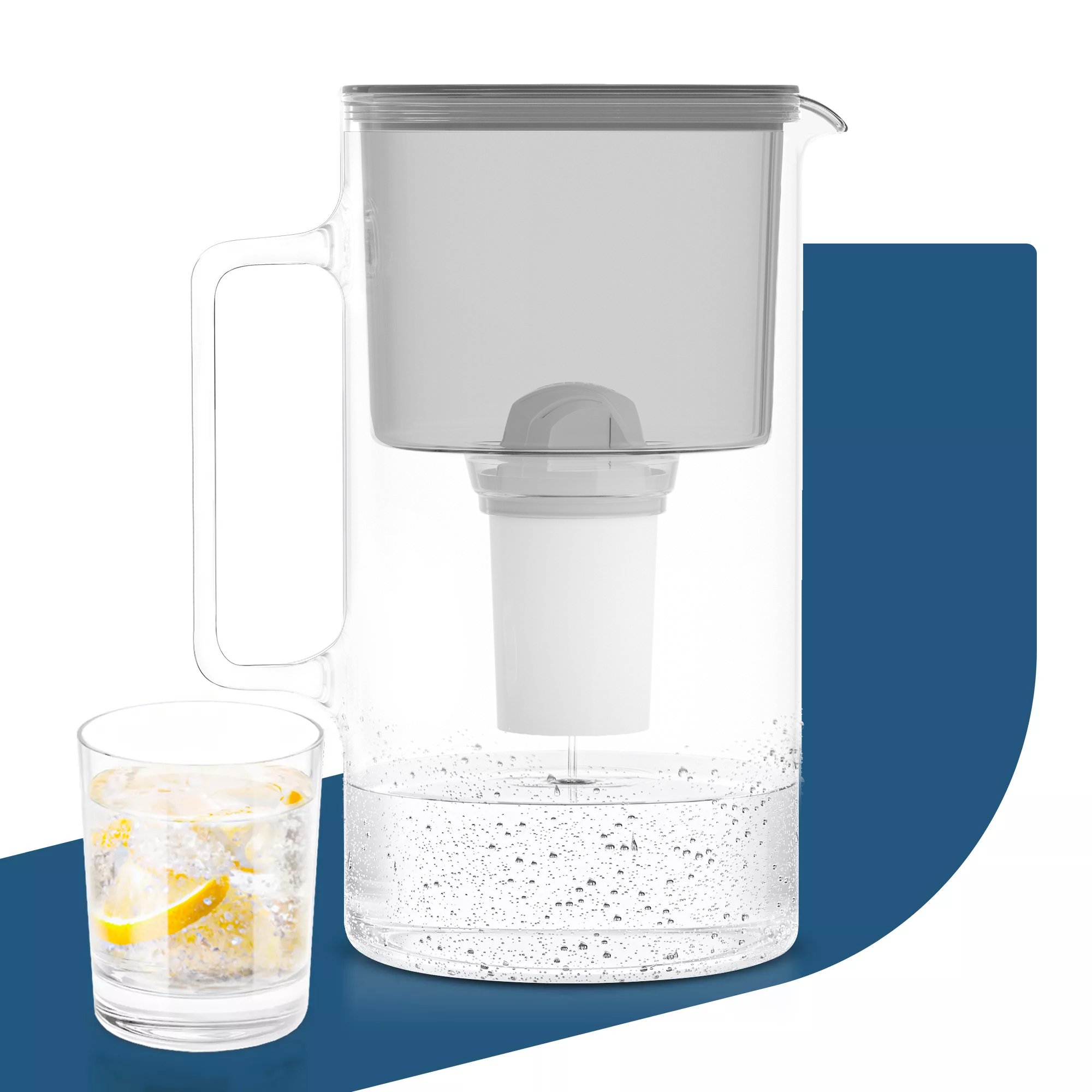 Dzbanek filtrujący Wessper D2 Borosilicate futureflow