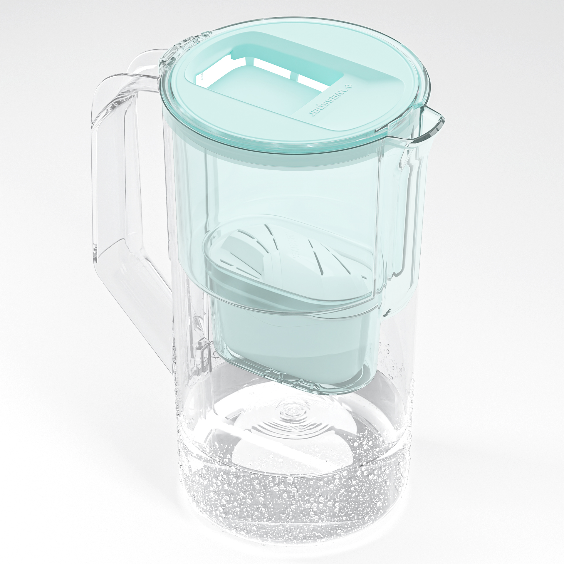 Dzbanek filtrujący Wessper D1 Solid aquamax