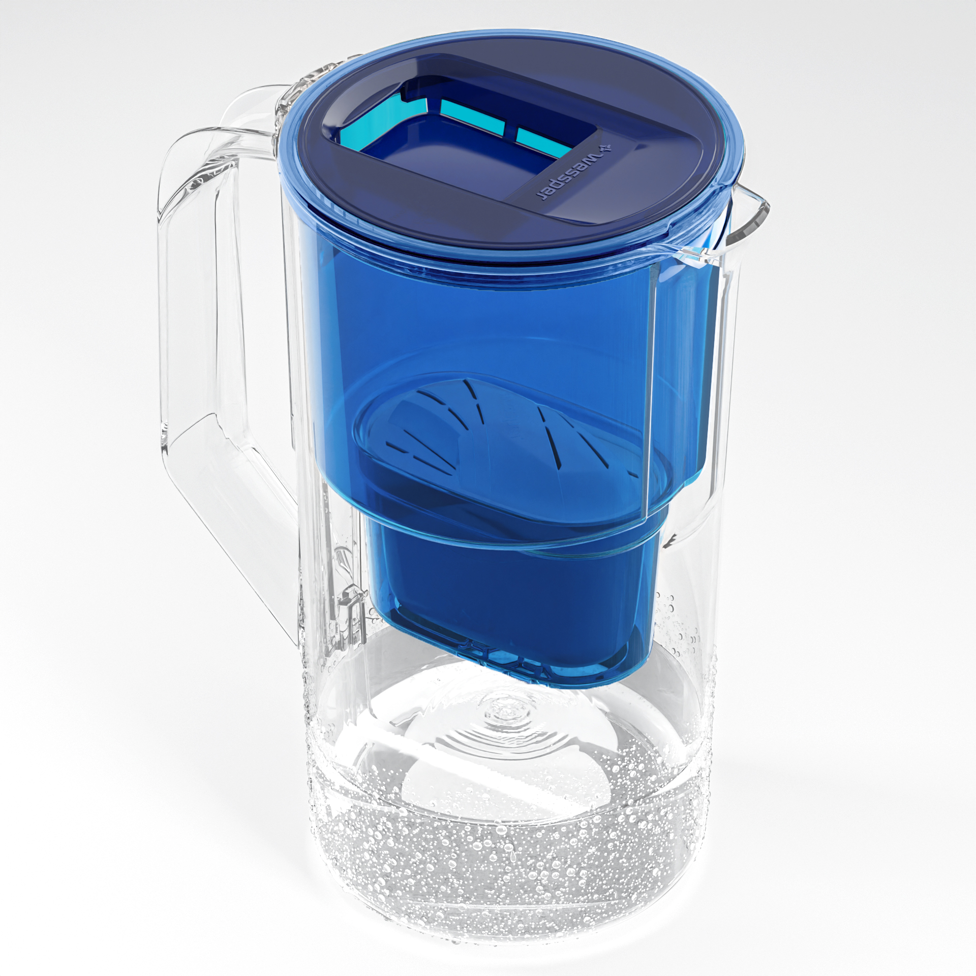 Dzbanek filtrujący Wessper D1 Solid aquamax