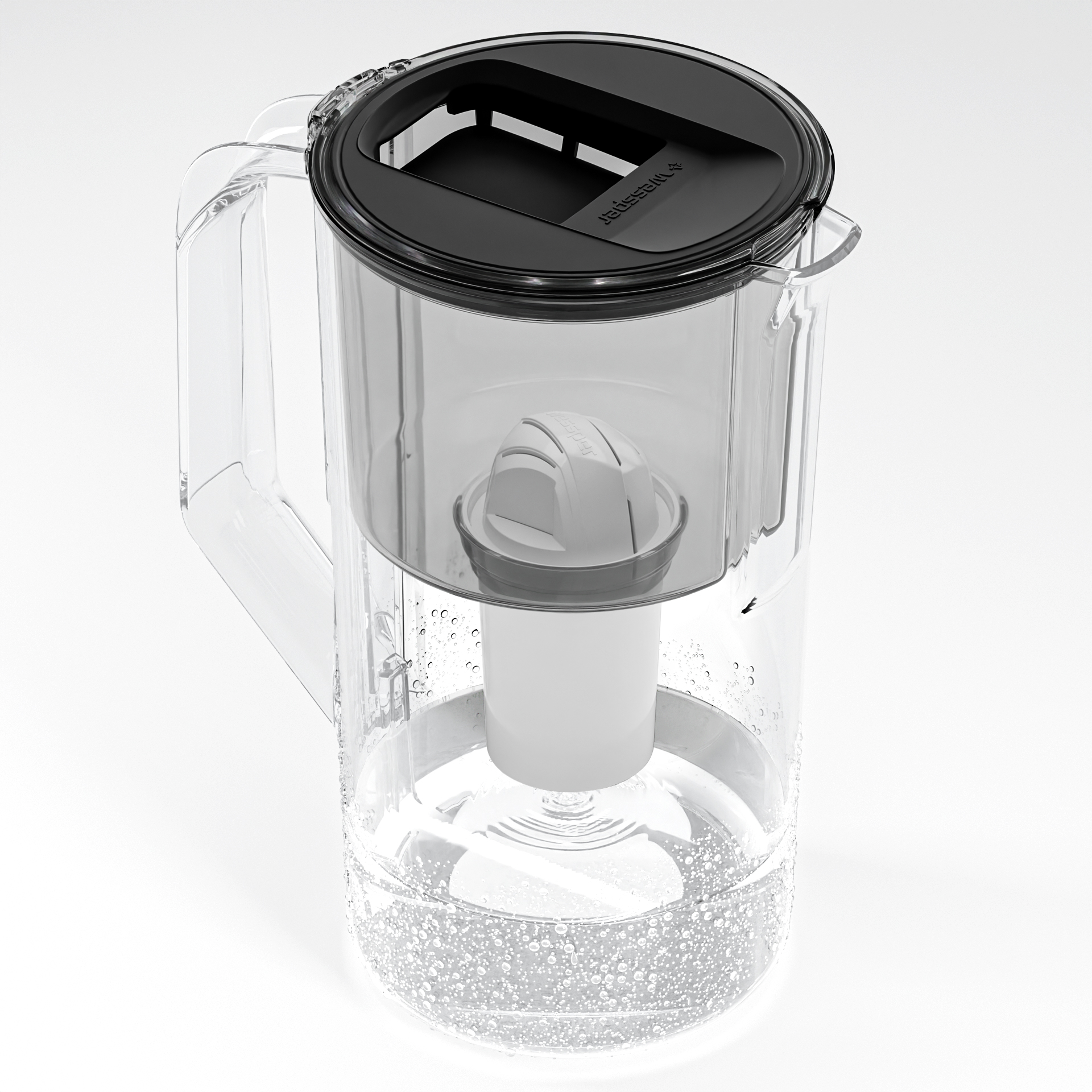 Dzbanek filtrujący Wessper D1 Solid aquamax