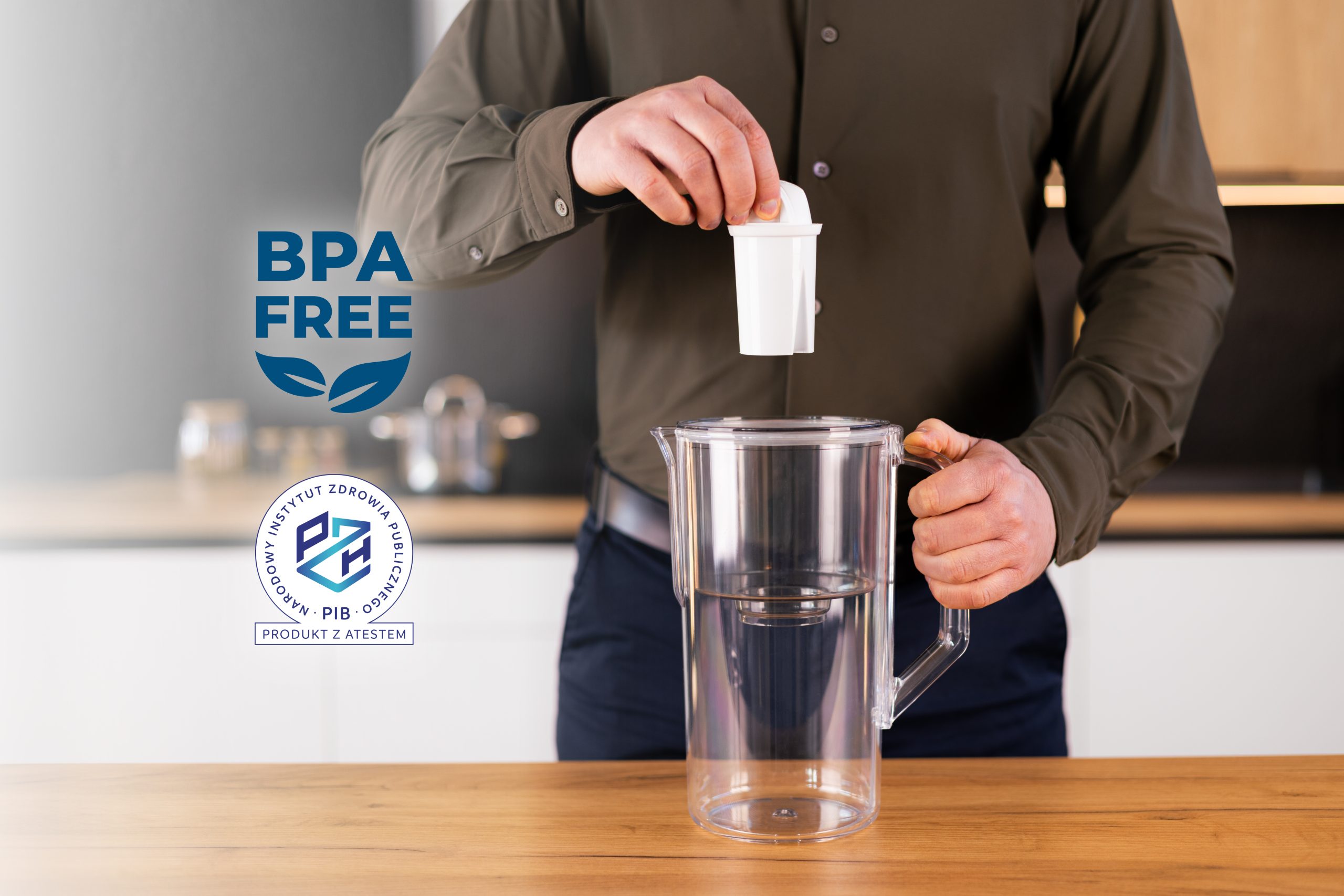 Dzbanek filtrujący Wessper D1 Solid aquaclassic