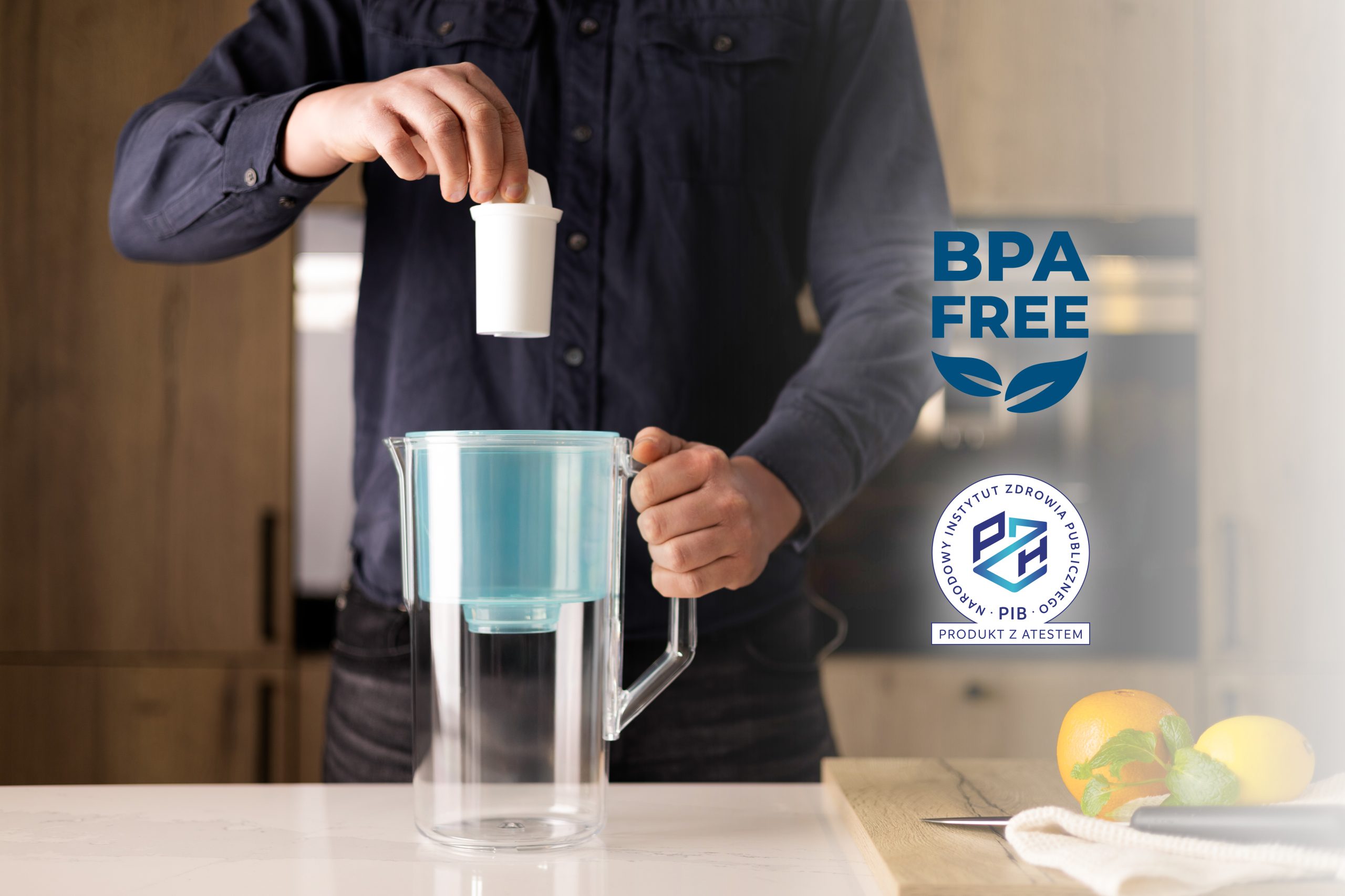 Dzbanek filtrujący Wessper D1 Solid aquaclassic