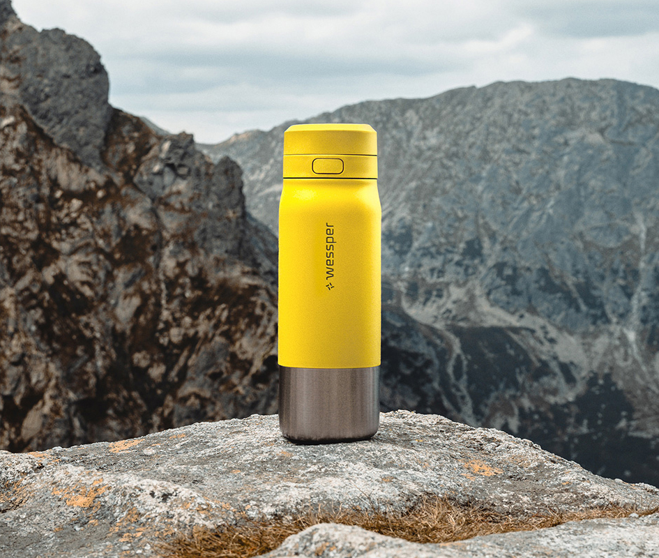 Stalowa butelka filtrująca Wessper