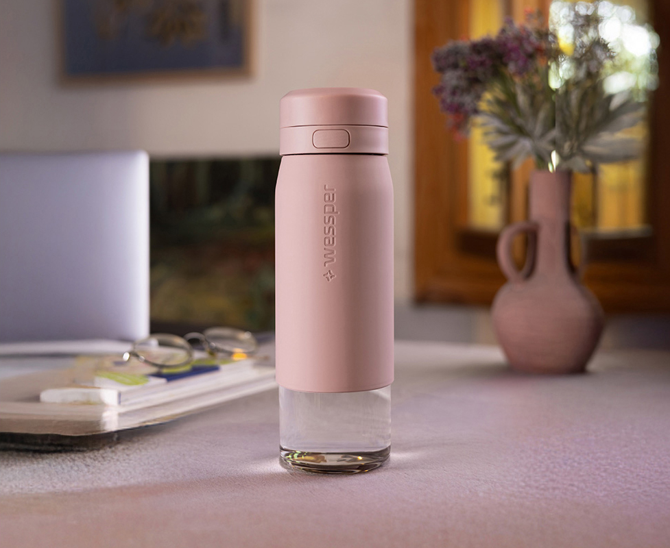 Szklana butelka filtrująca Wessper