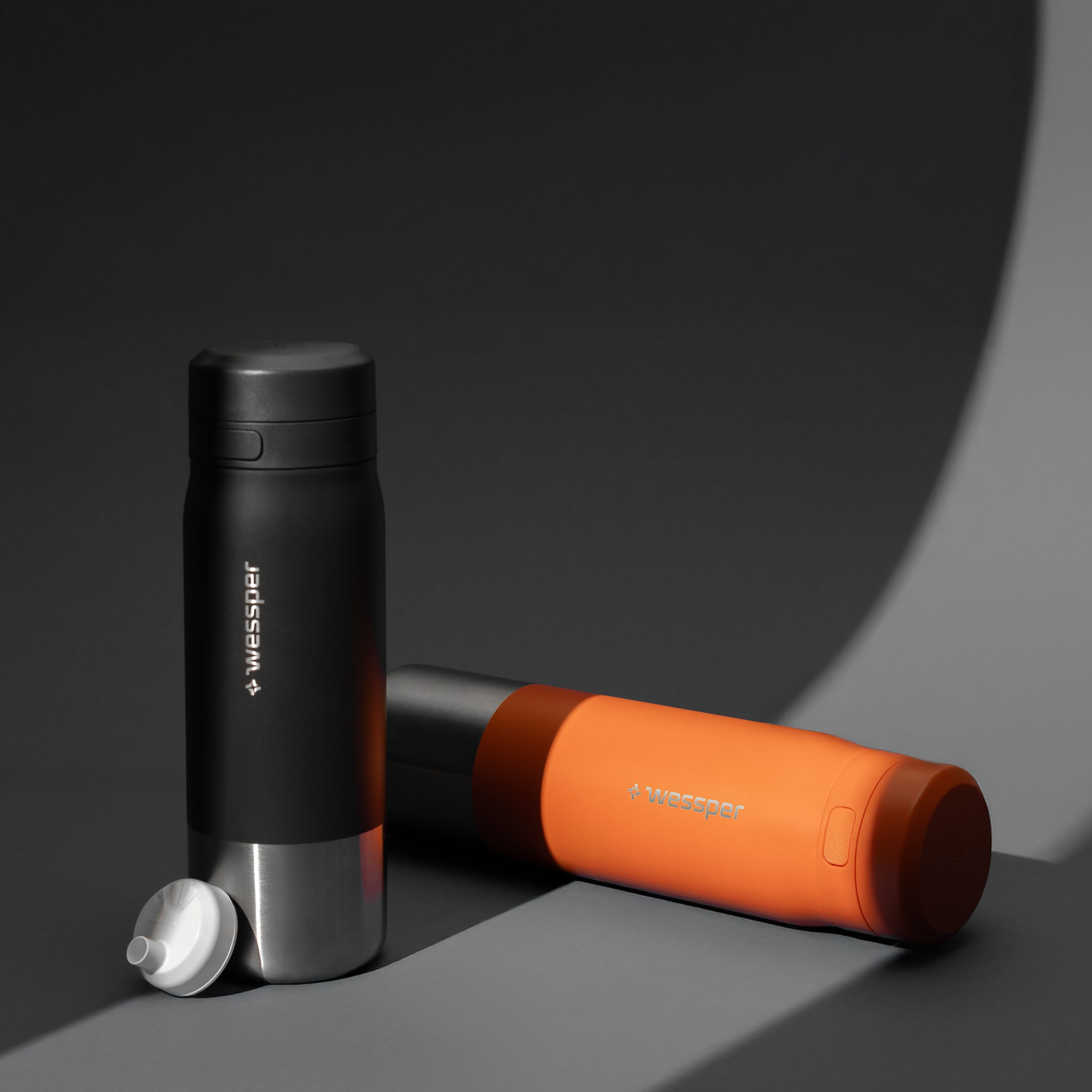 Butelki filtrujące Wessper B2 STAINLESS STEEL Actitex™