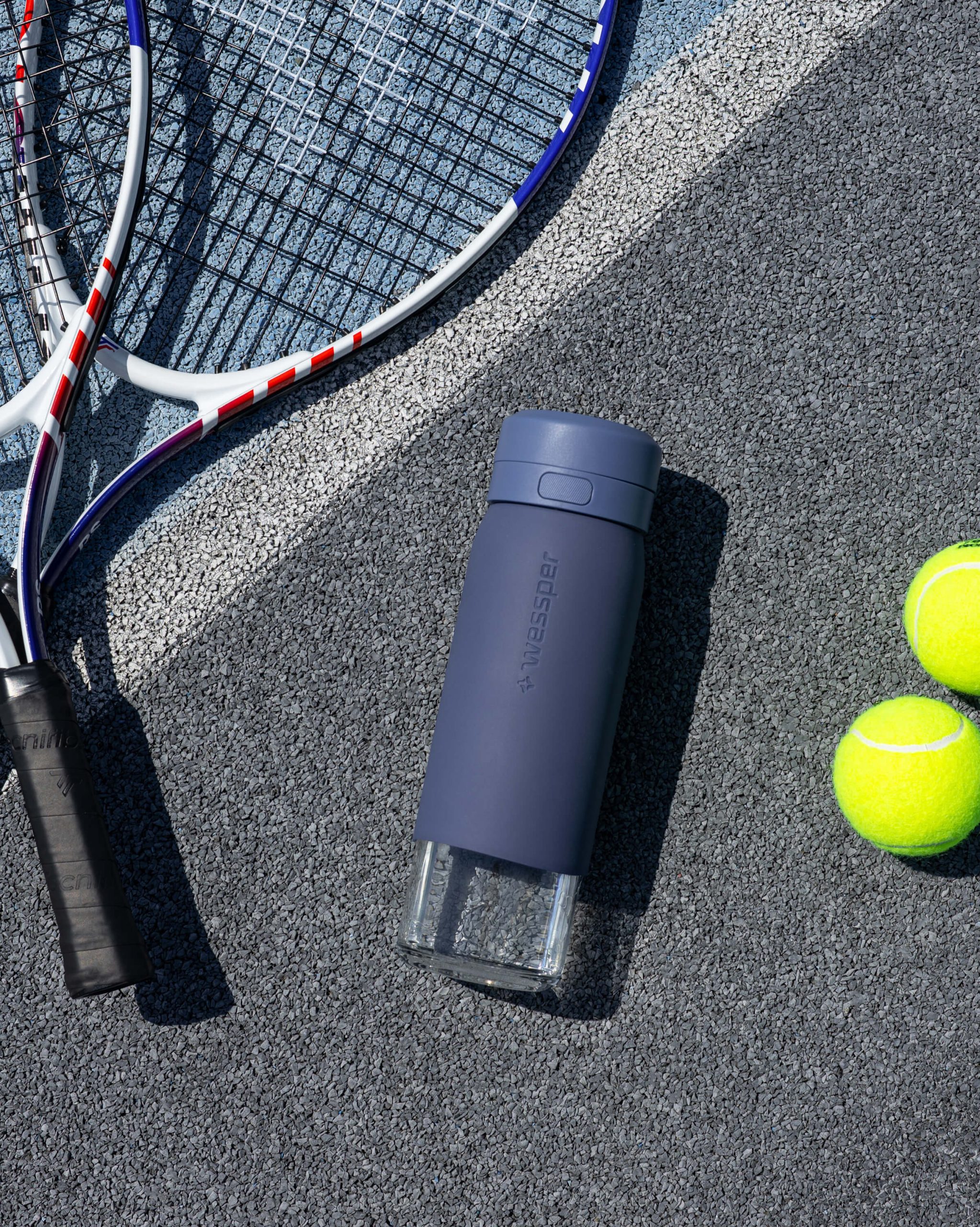 Butelka filtrująca Wessper B2 GLASS Actitex™ 700 ml