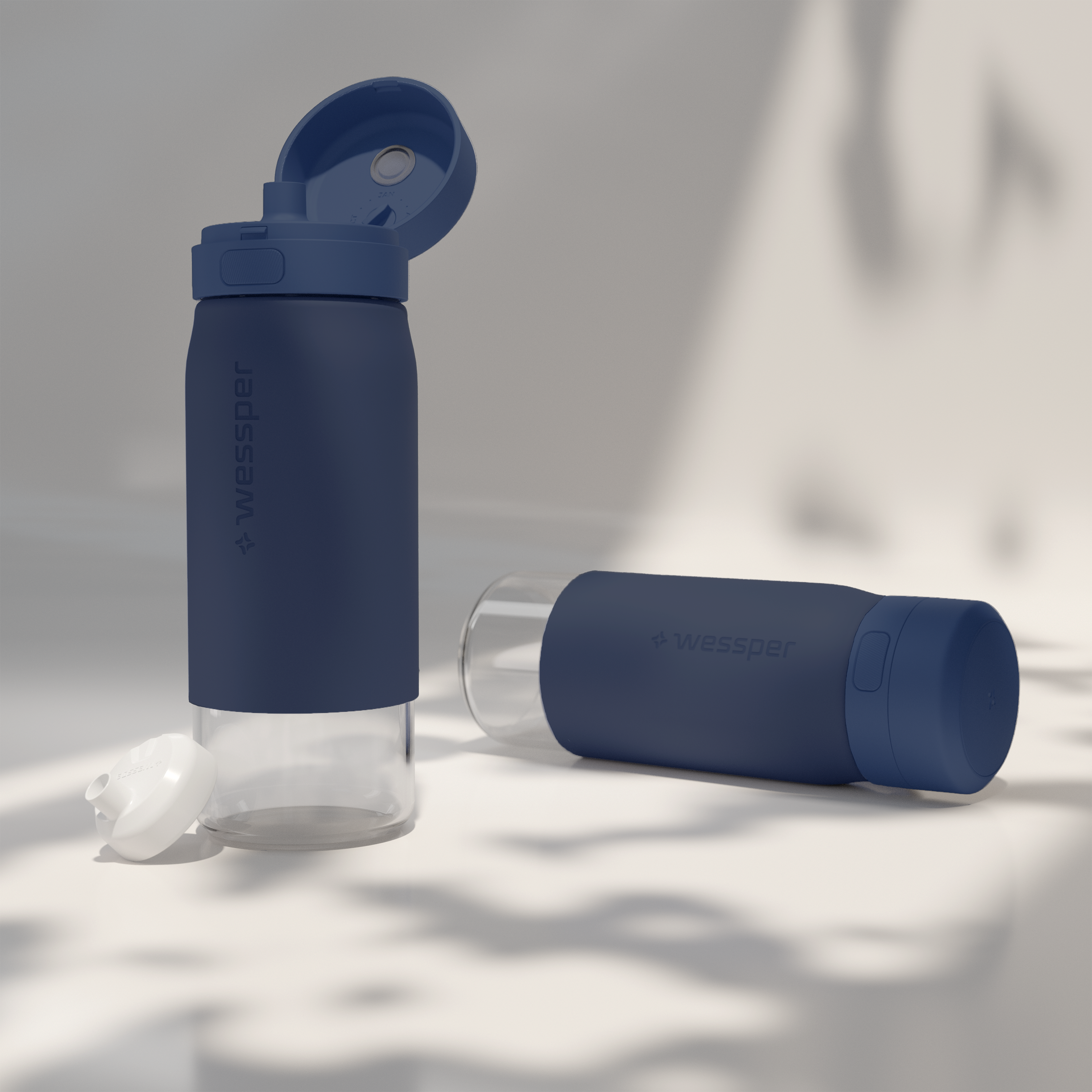 Butelka filtrująca Wessper B2 GLASS Actitex™ 500 ml