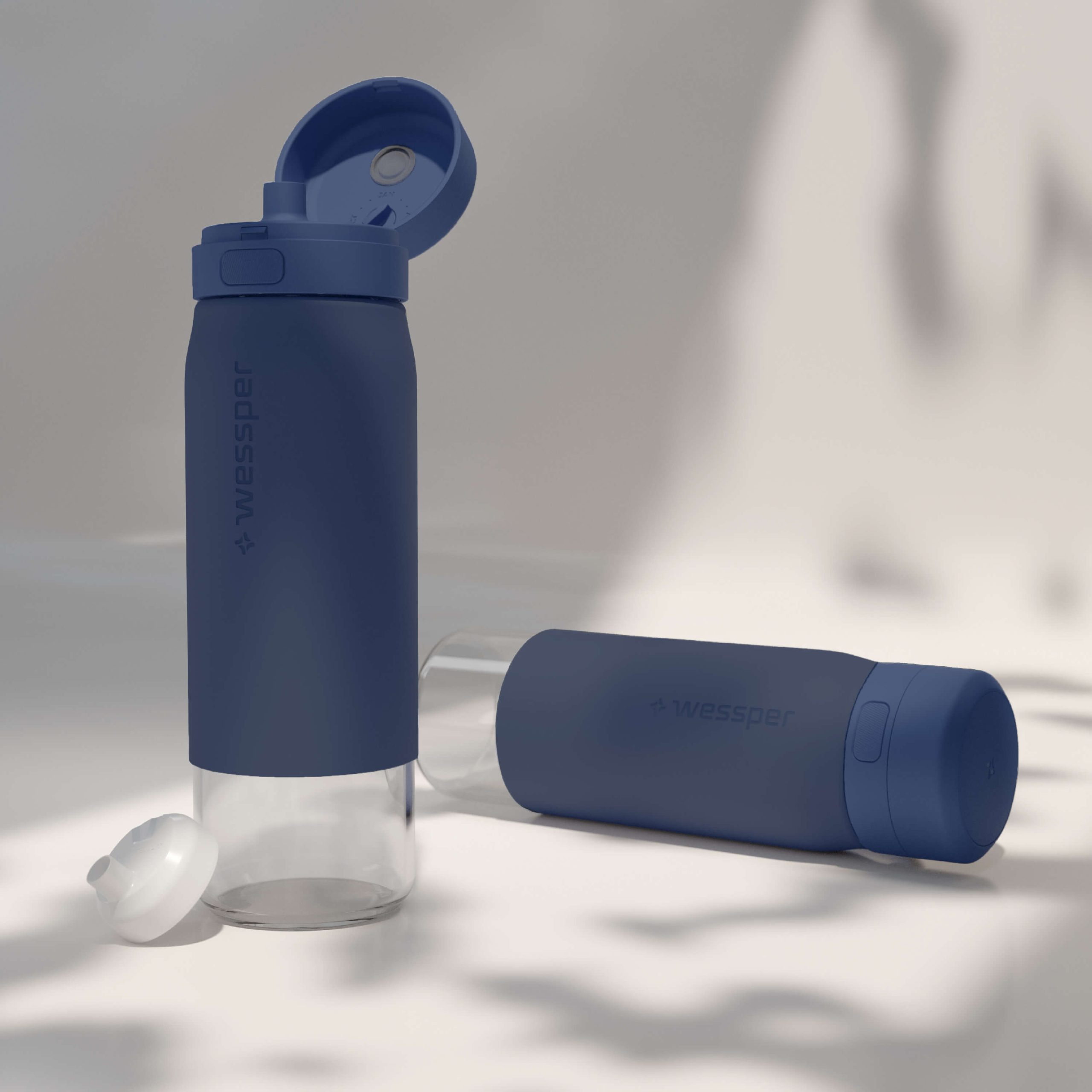 Butelka filtrująca Wessper B2 GLASS Actitex™ 500 ml