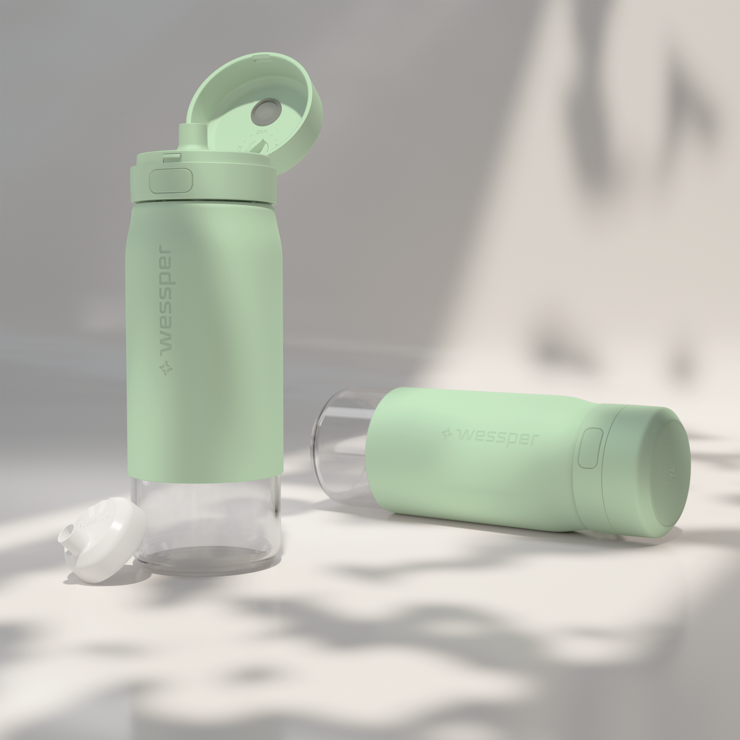 Butelka filtrująca Wessper B2 GLASS Actitex™ 500 ml