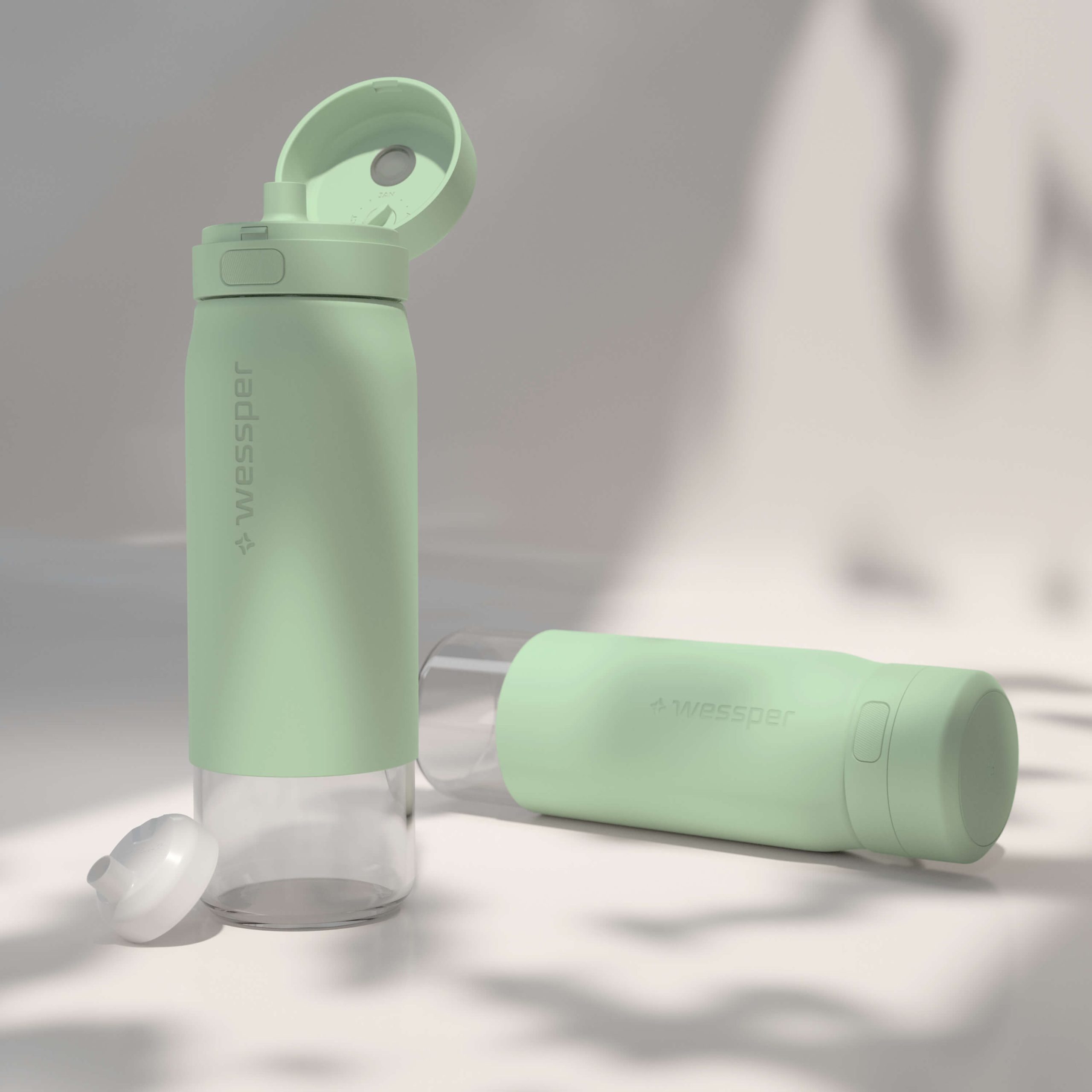 Butelka filtrująca Wessper B2 GLASS Actitex™ 500 ml