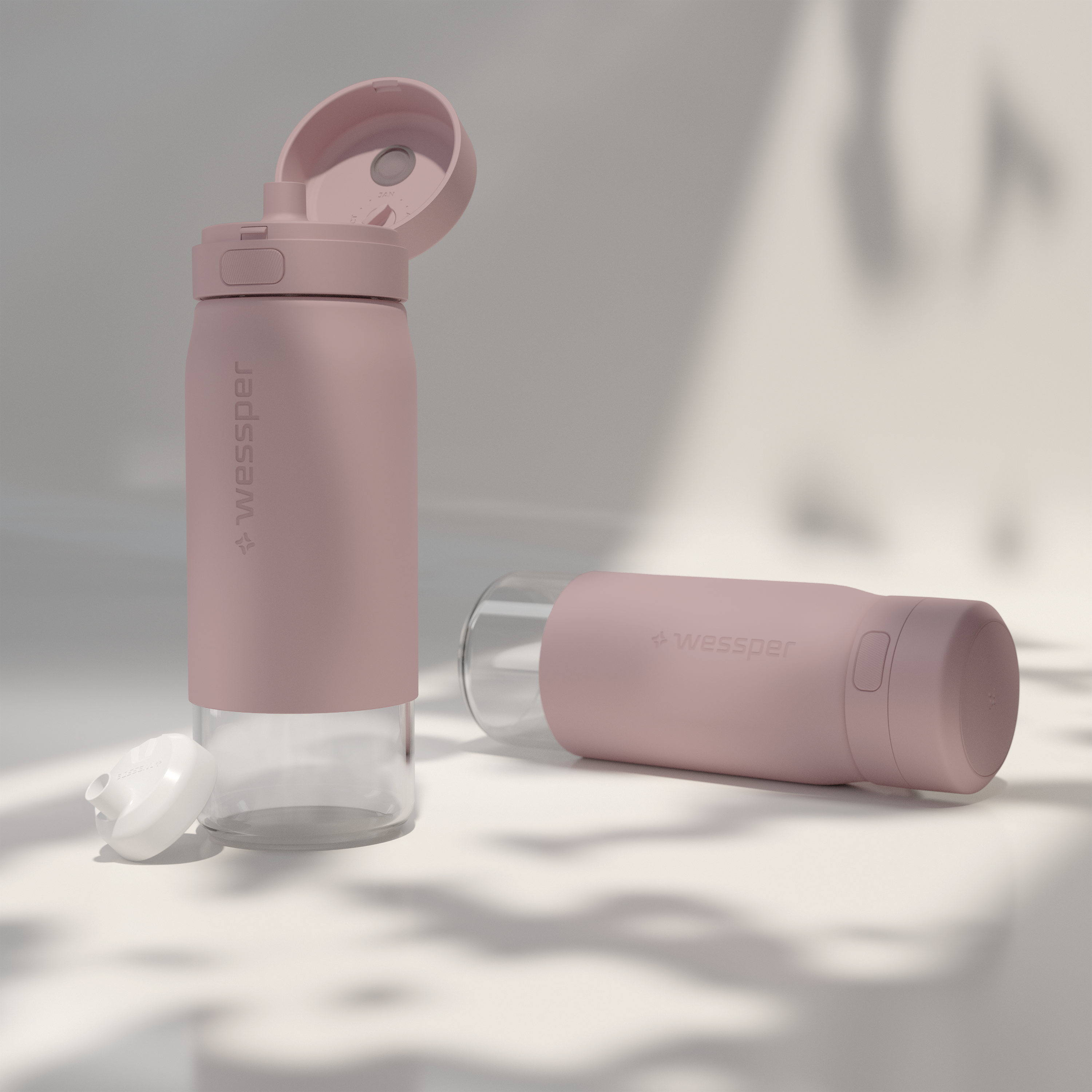 Butelka filtrująca Wessper B2 GLASS Actitex™ 500 ml