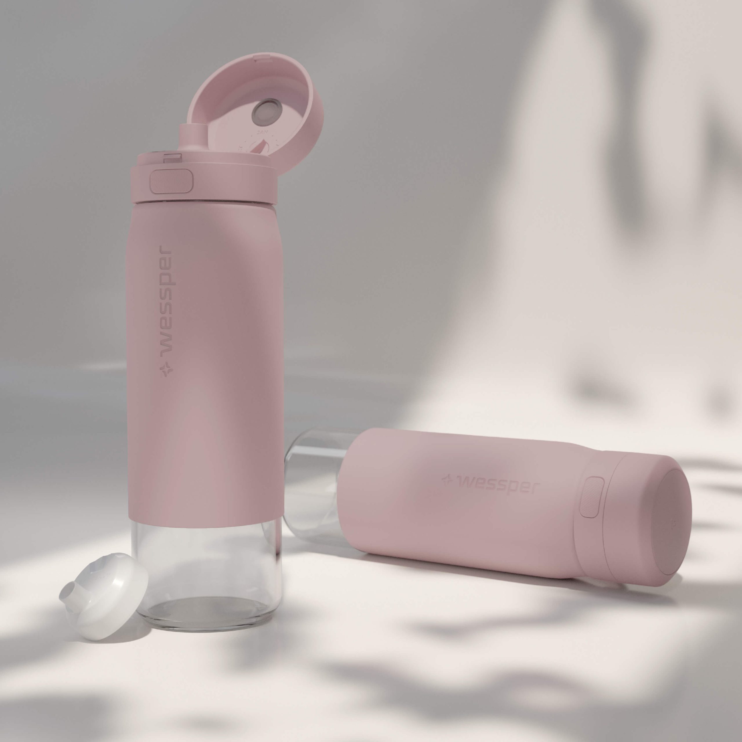 Butelka filtrująca Wessper B2 GLASS Actitex™ 500 ml