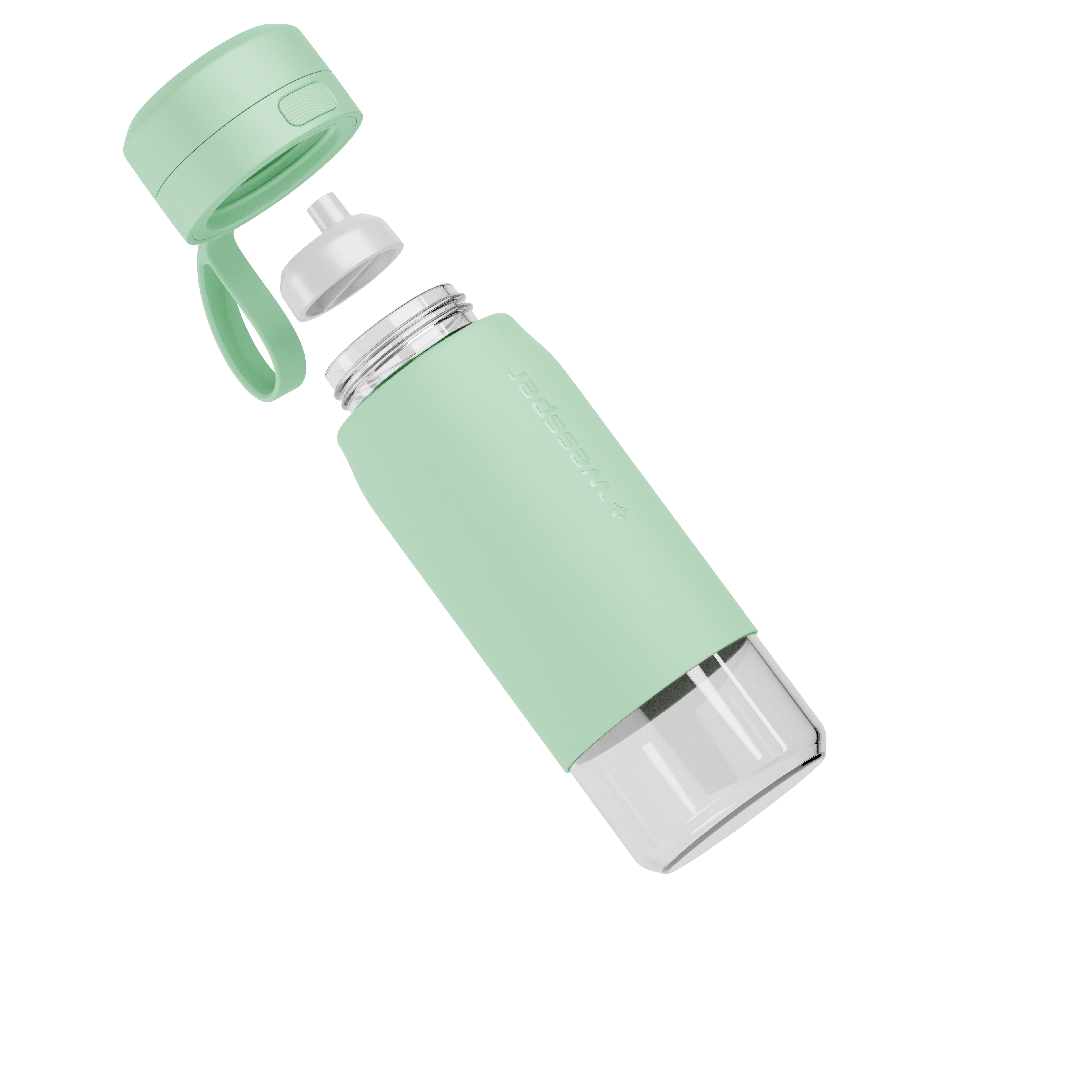 Butelka filtrująca Wessper B2 GLASS Actitex™ 500 ml