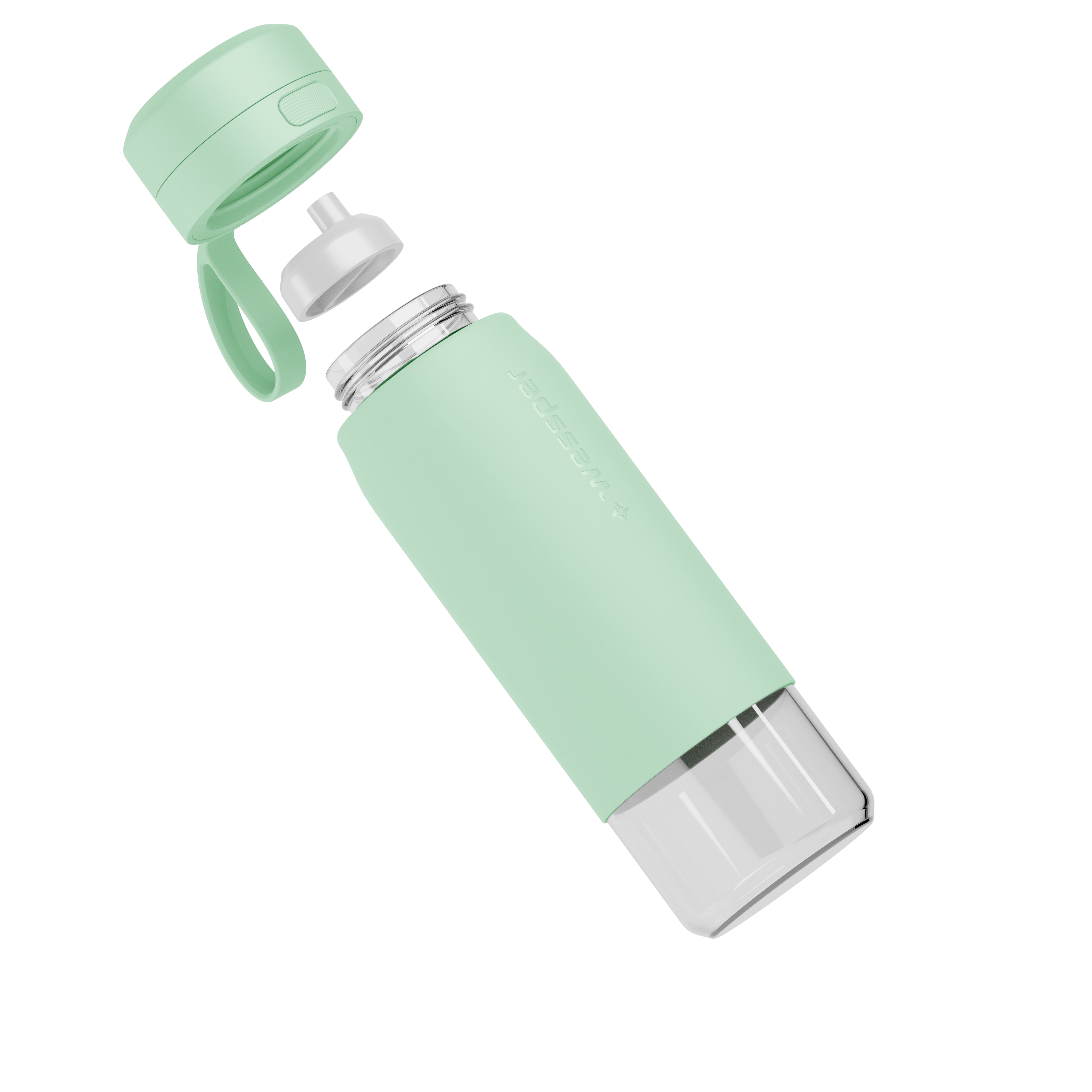 Butelka filtrująca Wessper B2 GLASS Actitex™ 700 ml