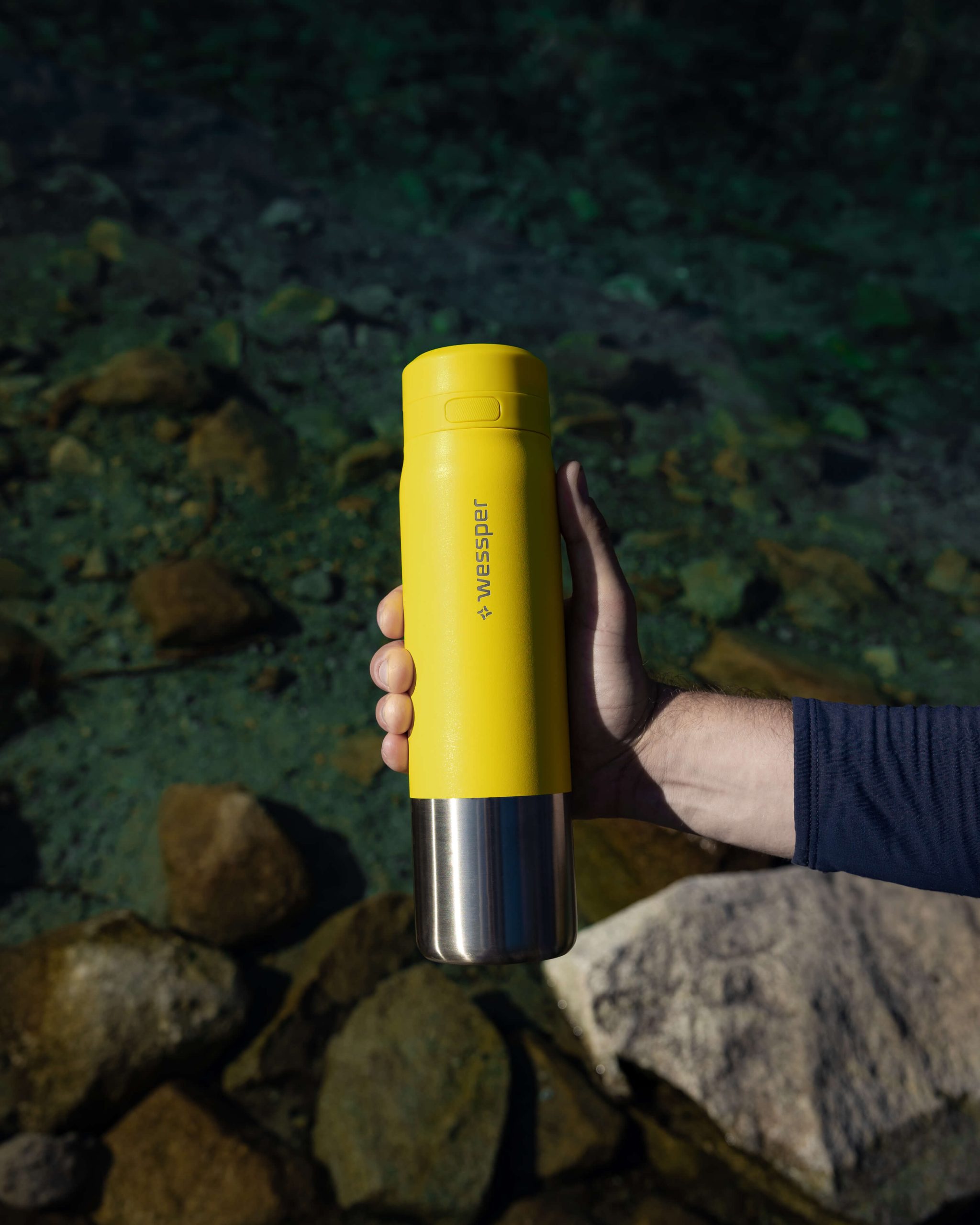 Butelka filtrująca Wessper B2 STAINLESS STEEL Actitex™ 700 ml