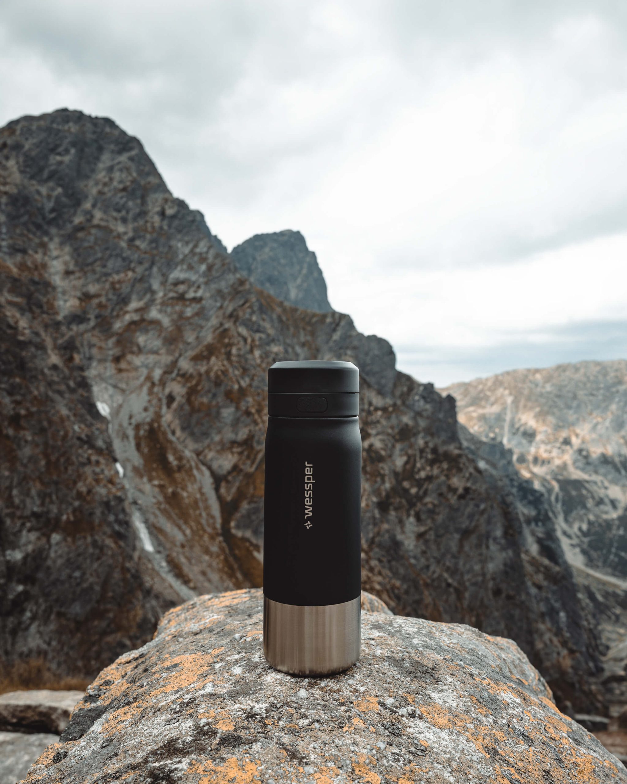 Butelka filtrująca Wessper B2 STAINLESS STEEL Actitex™ 700 ml