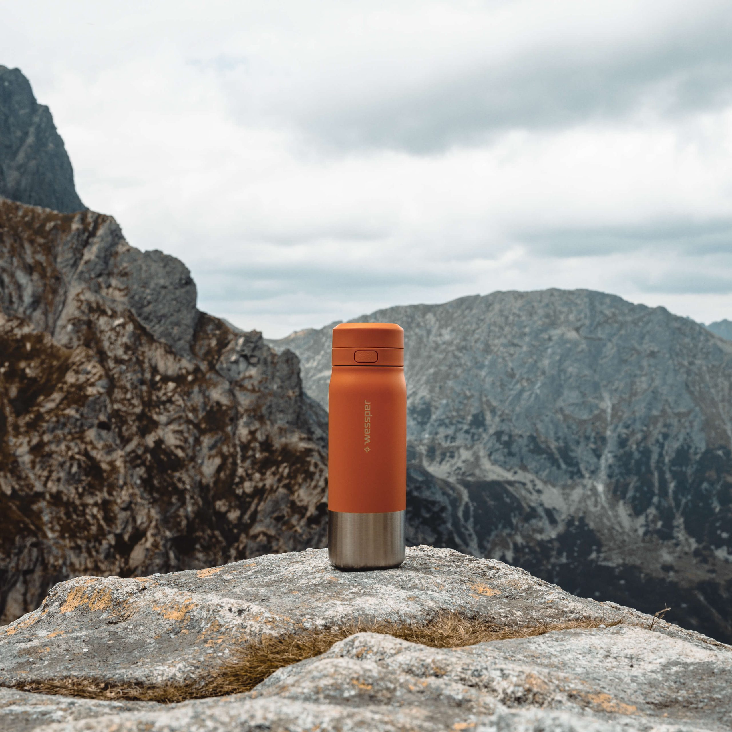 Butelka filtrująca Wessper B2 STAINLESS STEEL Actitex™ 700 ml