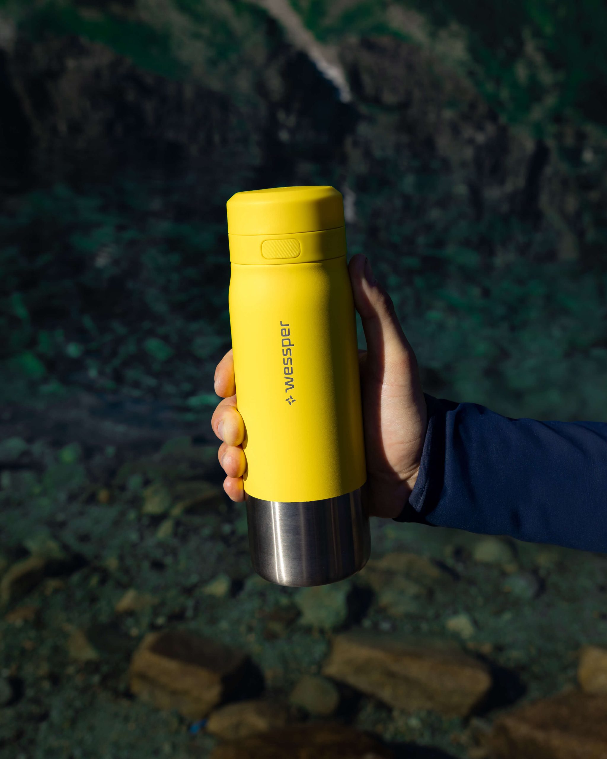 Butelka filtrująca Wessper B2 STAINLESS STEEL Actitex™ 700 ml