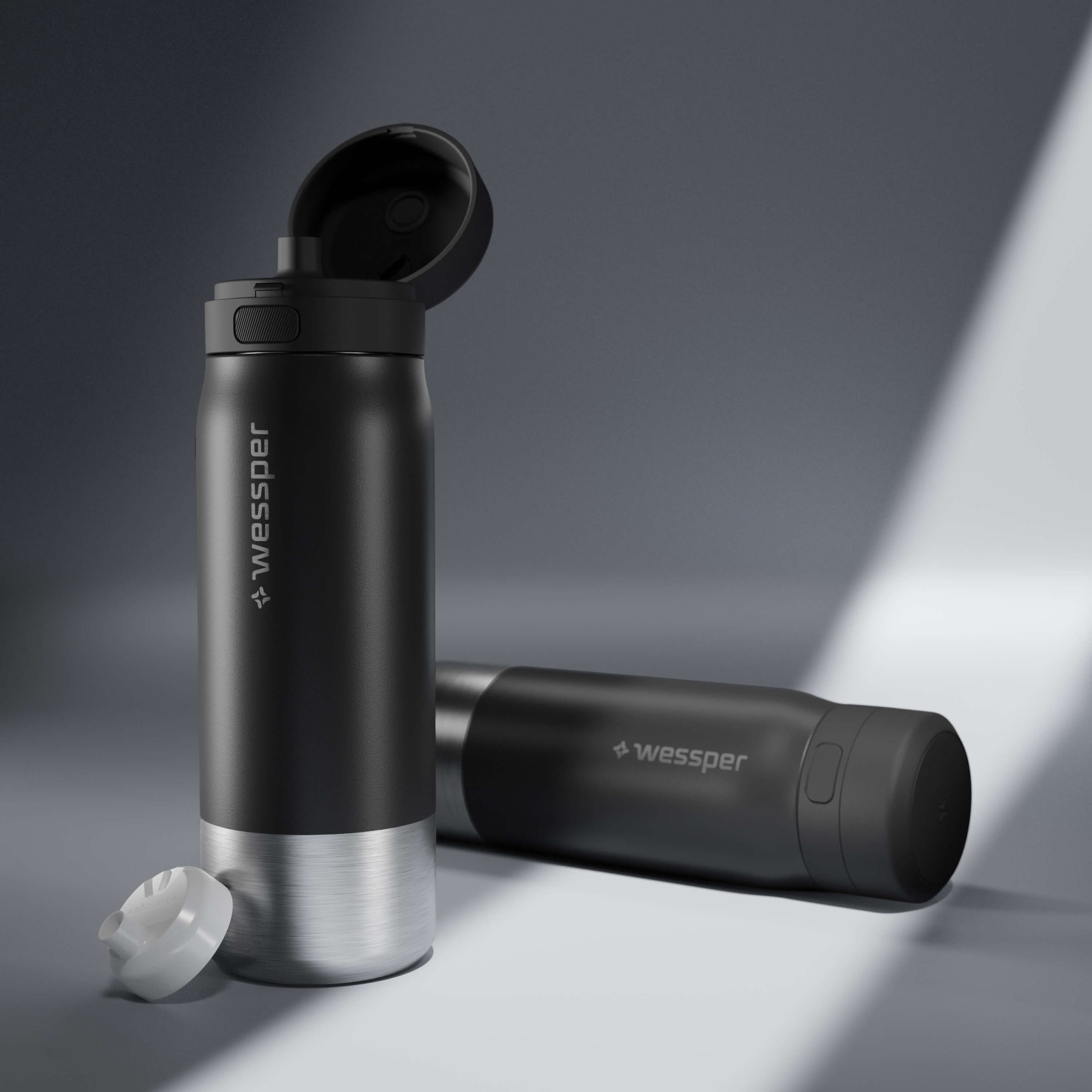 Butelka filtrująca Wessper B2 STAINLESS STEEL Actitex™ 700 ml