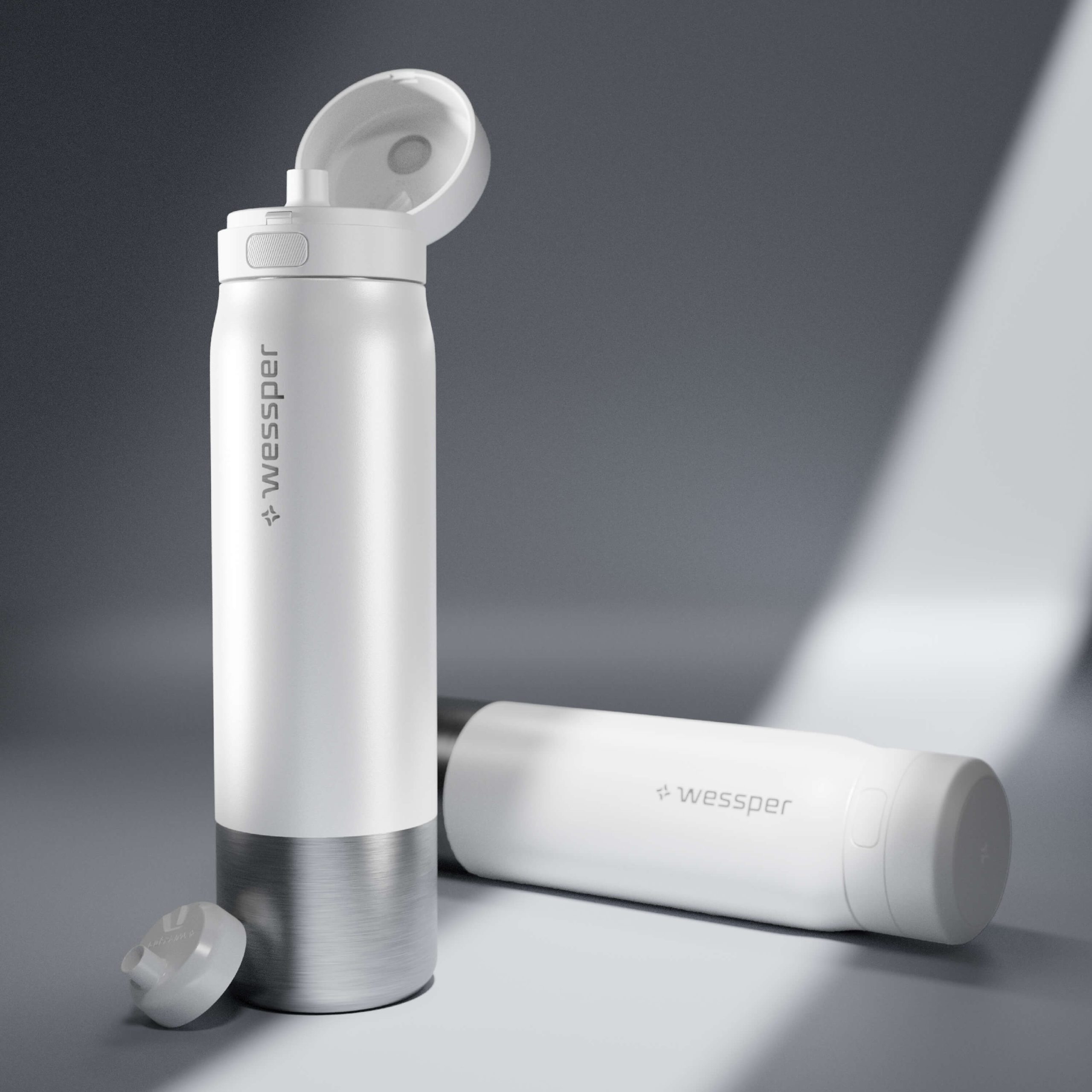 Butelka filtrująca Wessper B2 STAINLESS STEEL Actitex™ 1000 ml