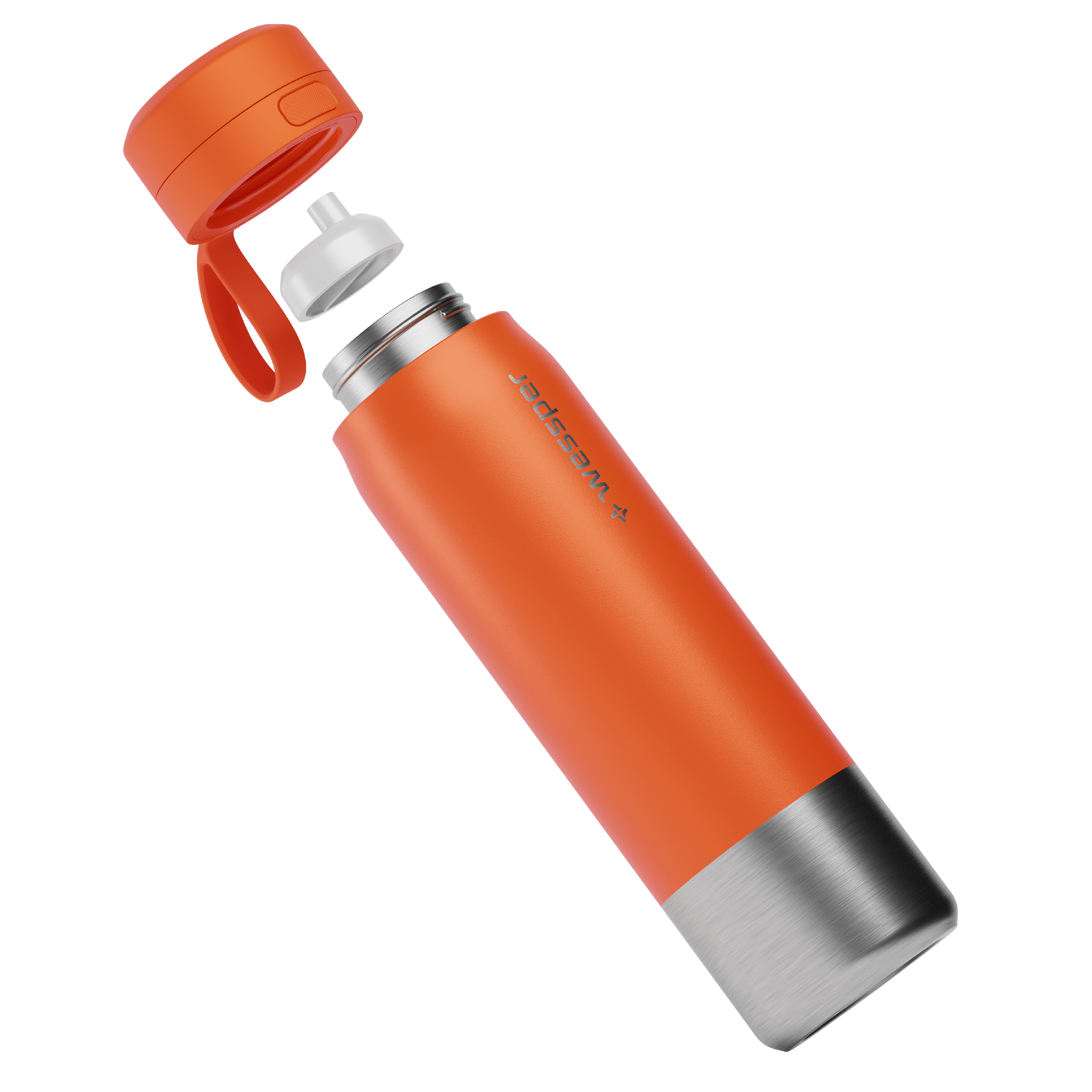 Butelka filtrująca Wessper B2 STAINLESS STEEL Actitex™ 1000 ml