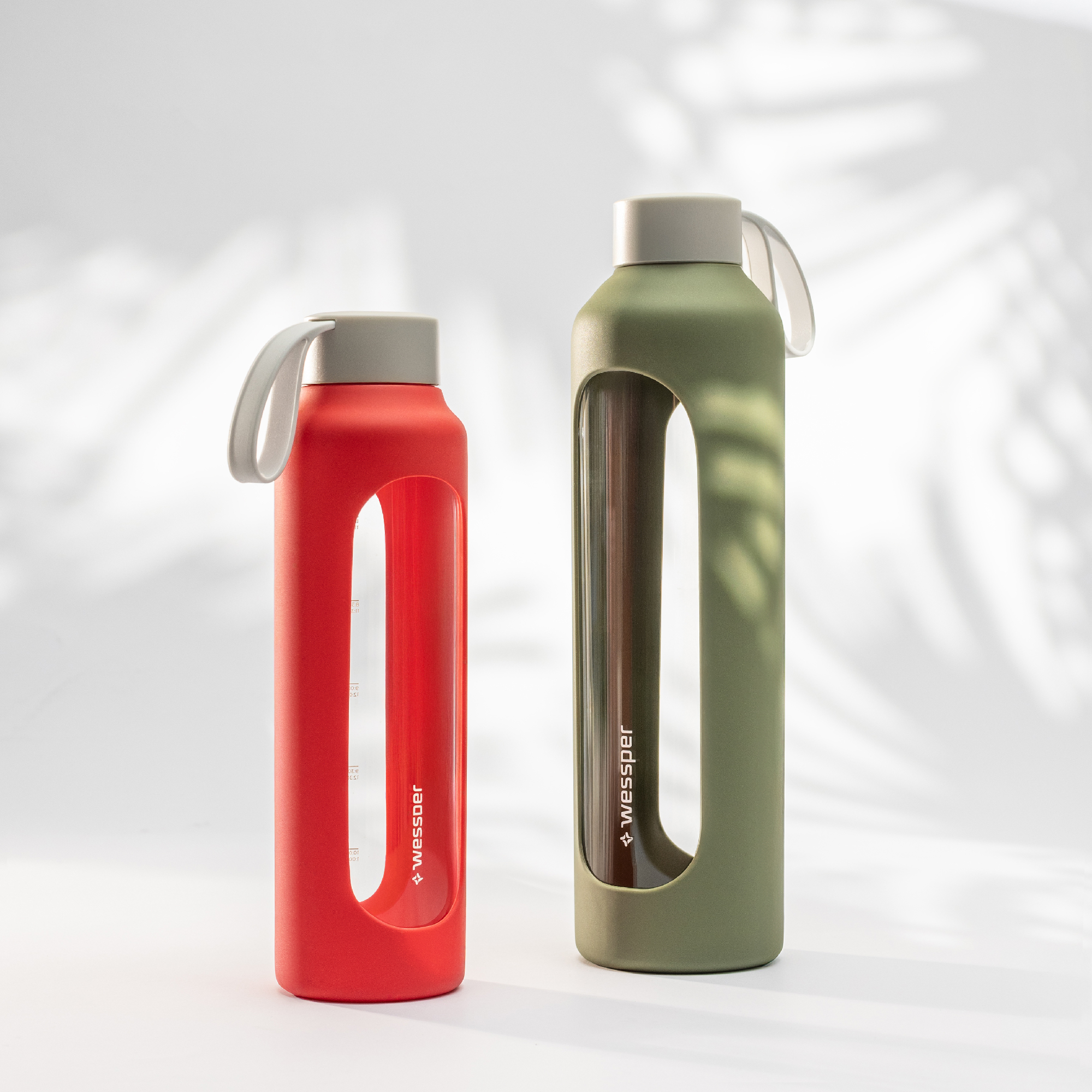 Butelki motywacyjne Wessper B1 BOROSILICATE