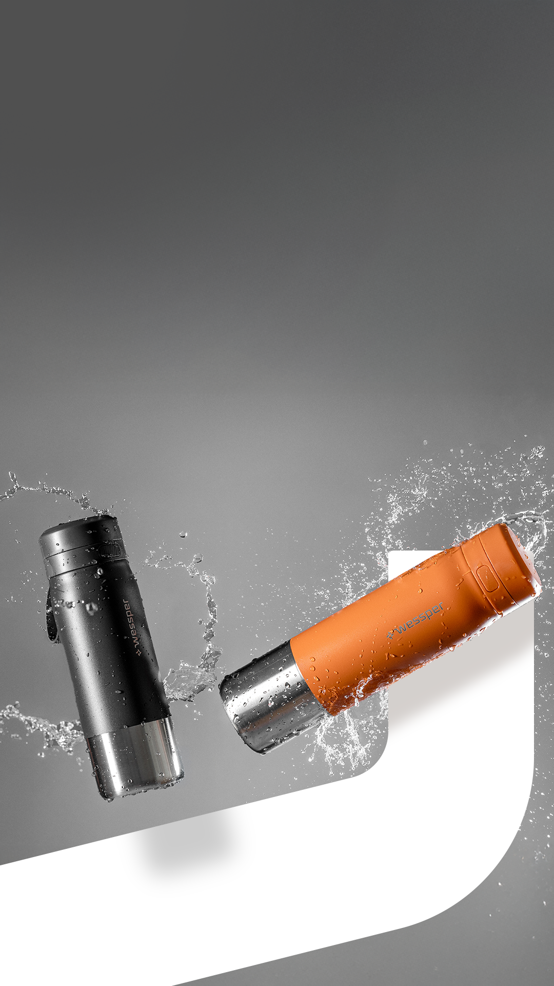 Butelki filtrujące Wessper B2 Glass Actitex