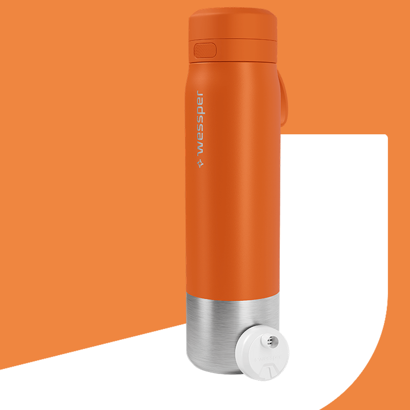 Butelka filtrująca Wessper B2 STAINLESS STEEL Actitex™ 1000 ml