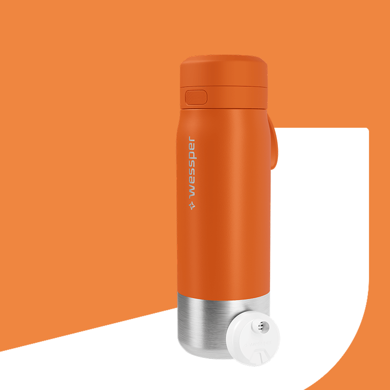 Butelka filtrująca Wessper B2 STAINLESS STEEL Actitex™ 700 ml