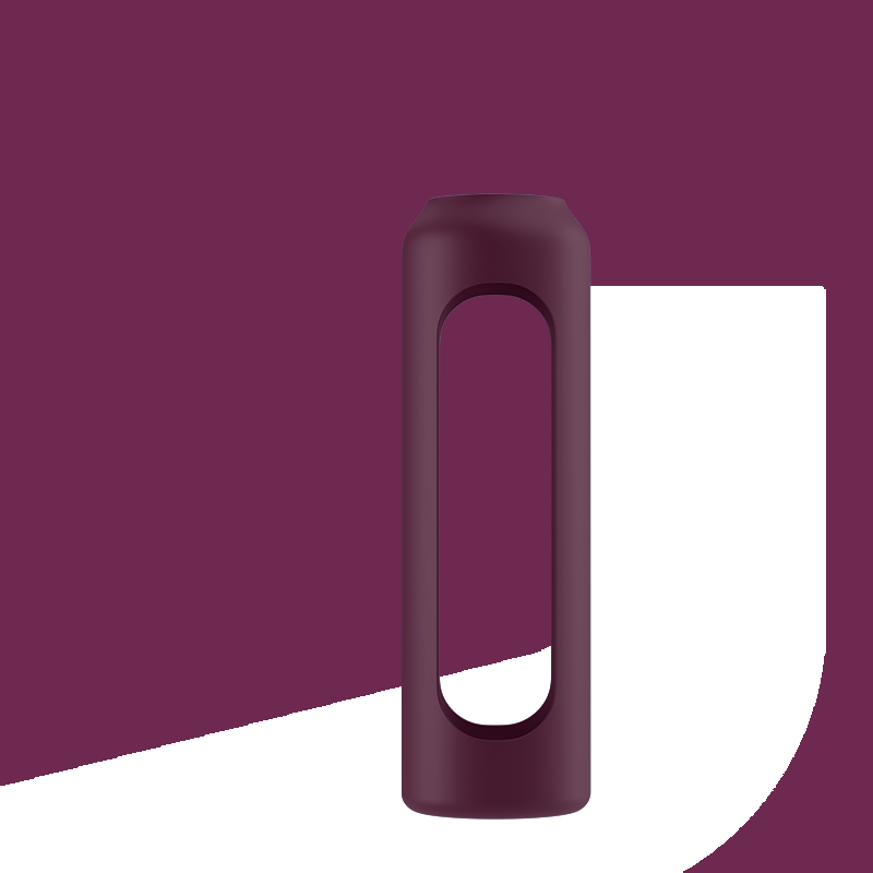 Silikonowe etui do butelki motywacyjnej Wessper B1 BOROSILICATE