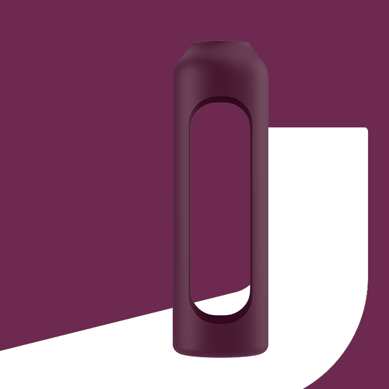 Silikonowe etui do butelki motywacyjnej Wessper B1 BOROSILICATE