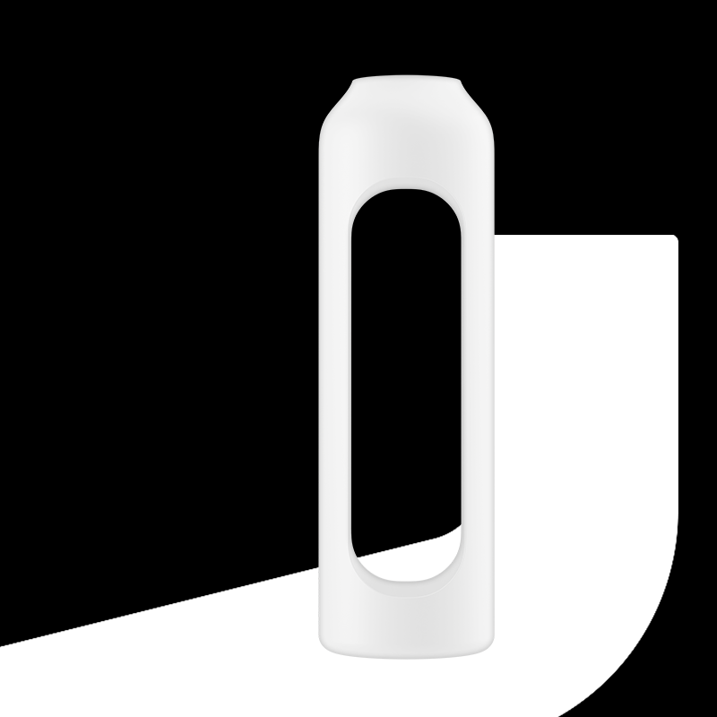 Silikonowe etui do butelki motywacyjnej Wessper B1 BOROSILICATE