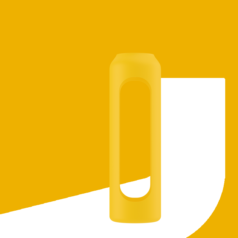 Silikonowe etui do butelki motywacyjnej Wessper B1 BOROSILICATE