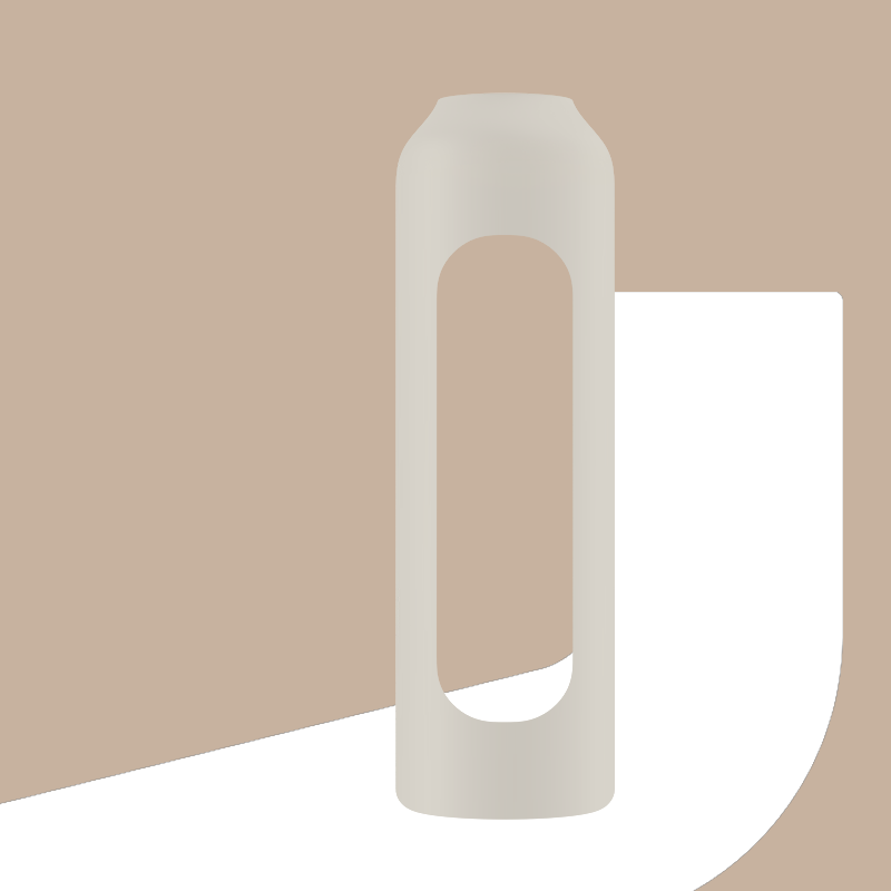 Silikonowe etui do butelki motywacyjnej Wessper B1 BOROSILICATE